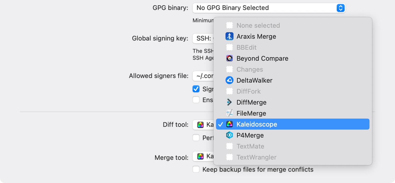 Choosing a Diff Tool in Tower