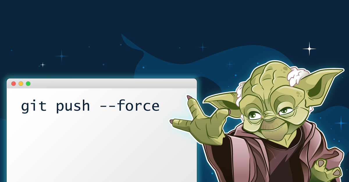 Git Force Push Command Example