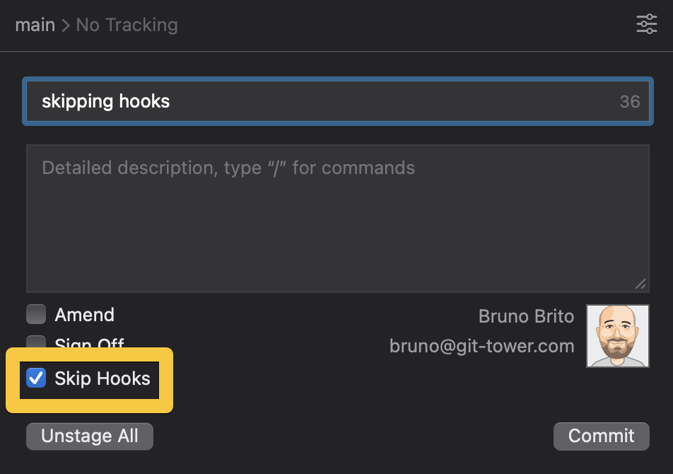 Skipping Hooks in Tower — Commit Composing