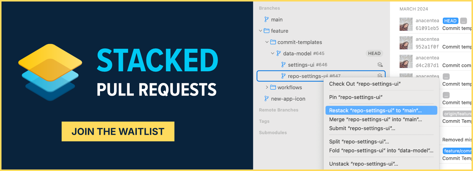 Tower's Stacked Pull Requests Waitlist