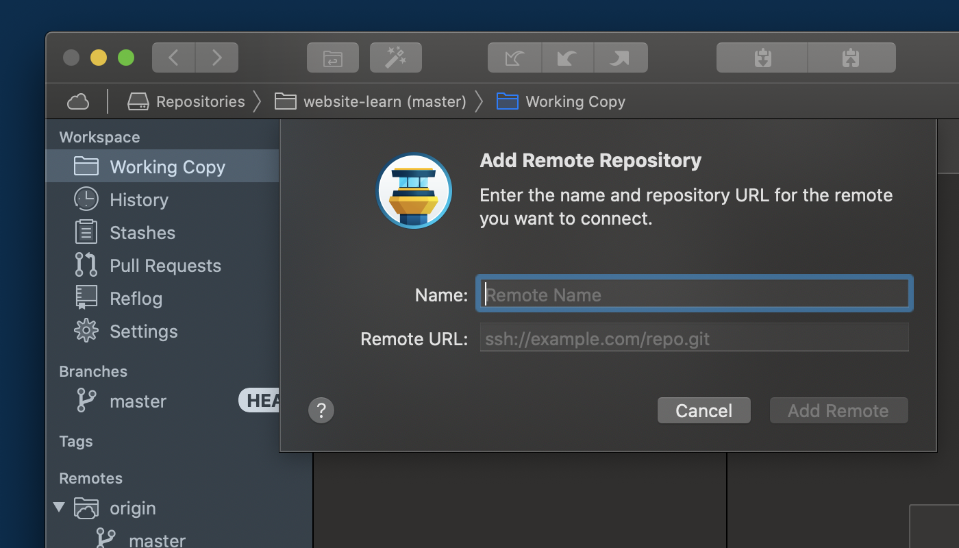 Git Remote Add Url Bitbucket